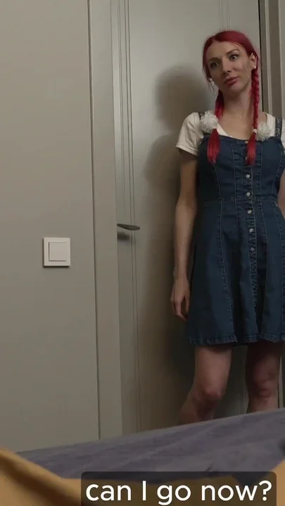 Giving Money to Redhead Nanny Let You Open Way to Her Pussy
