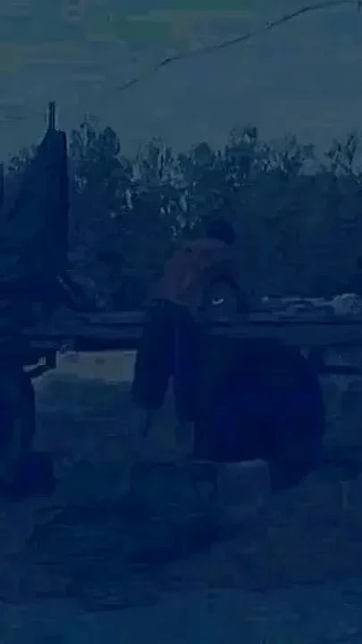 Grandson with Big Cock Fucks Granny on Tractor