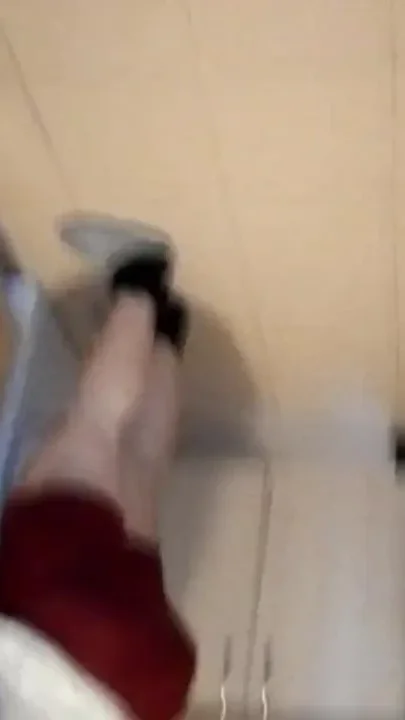 Jen gets a surprise piss on her ass from john in the kitchen