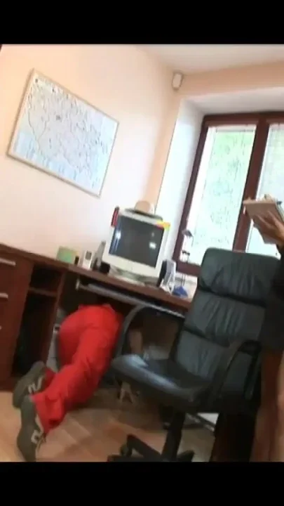 The Secretary MILF Receiving with Her Legs Wide Open