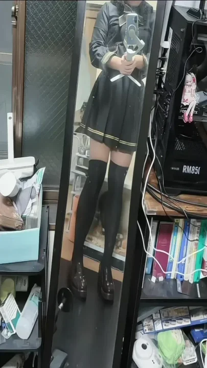 Trying my new shoes