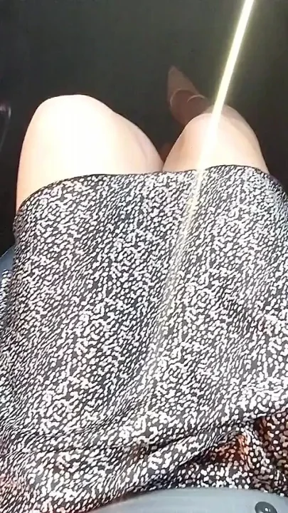 Stepmom in Heels and Short Skirt Teases in Public on the Way to the Office Part 1