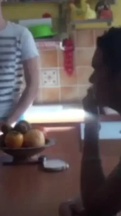 Max used by Brian in the kitchen