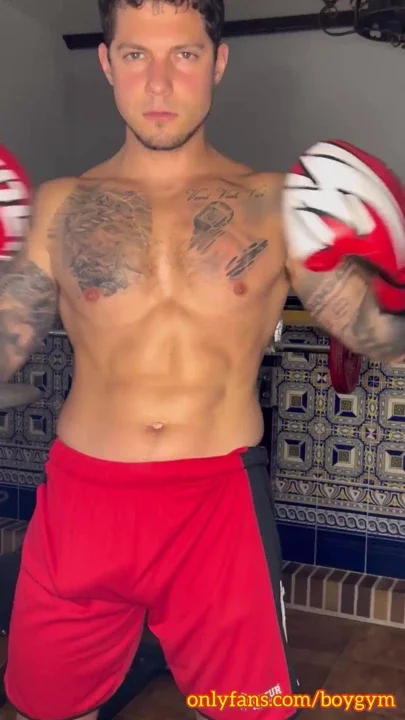 My BIG COCK Surprise While I Box