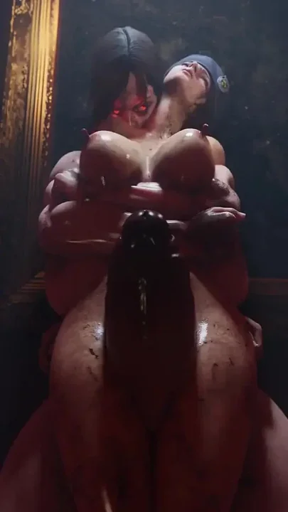 Jill Valentine Thighjob futa Shemale