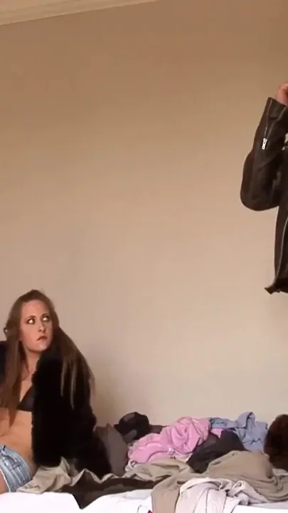 Girl enjoys as a huge black cock drills her ass while she sucks another cock
