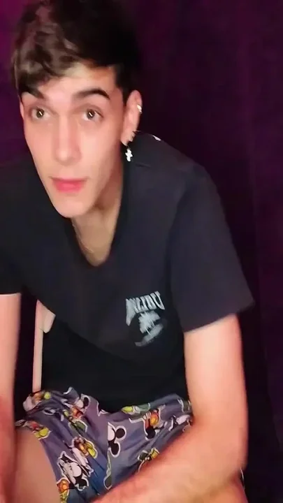 Hung young henry fucks a toy