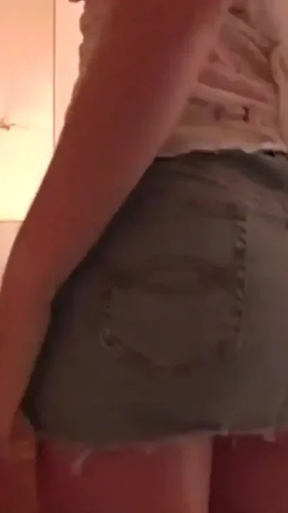 Perky Tit Blonde Loves to Swallow Cum