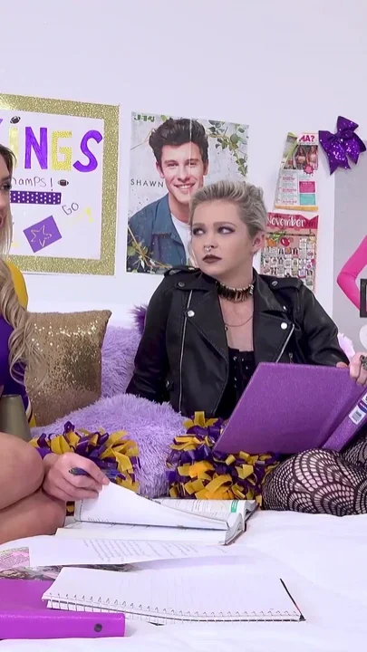 Two Hot Cheerleaders Give Each Other Orgasms