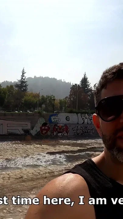 Picking up a Pink Chilean Barbie Girl in Public Park