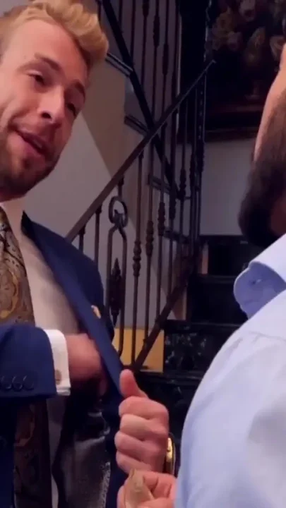 MENATPLAY Suited Gabriel Phoenix and Pietro Duarte anal fuck