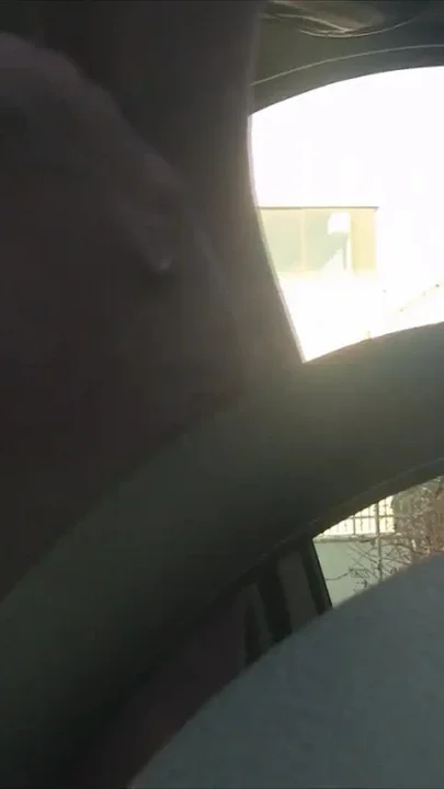 Nyllady's Footjob to Gearshift and Wheel in Patterned Pantyhose