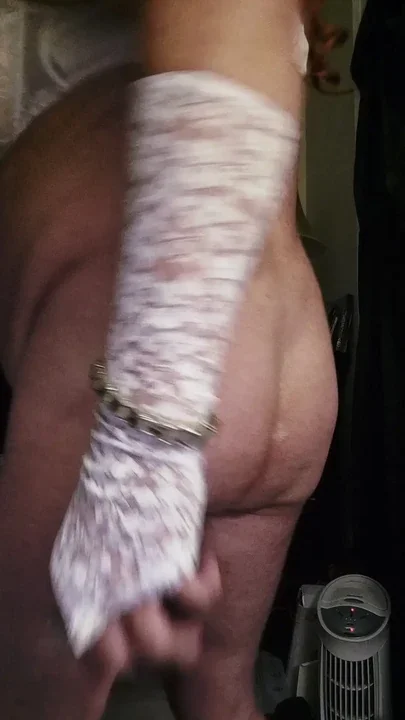 Fucking my 8 inch dildo