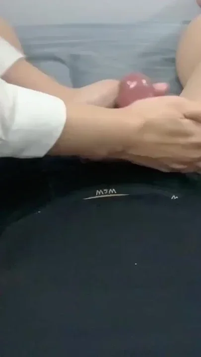 Her passion is massaging my cock Clip 1