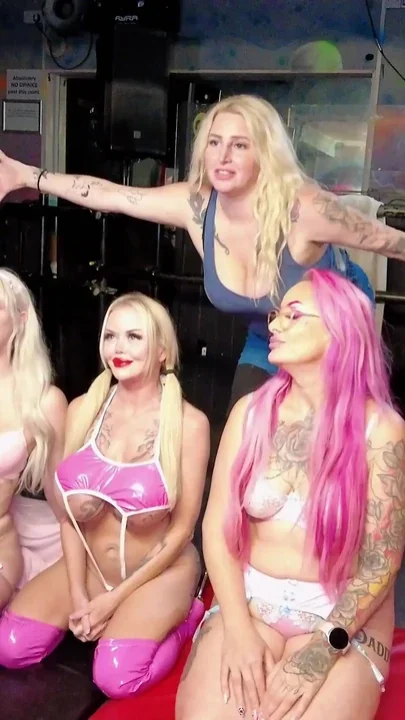 Three Busty Chicks Want to Try Every Dick in the Room