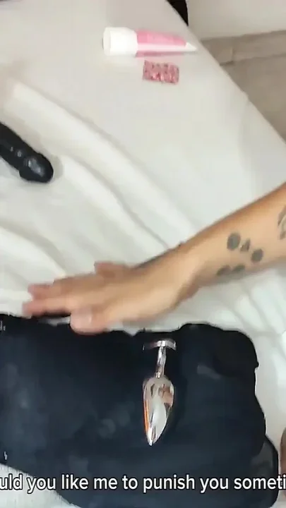 Watch as I Fuck My Boyfriend in the Ass I Make It My Bitchi Punish Him with My