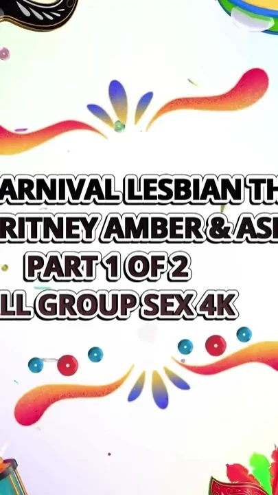 Mardi Gras Lesbian Orgasm Party Britney Amber & Friends Cum Hard