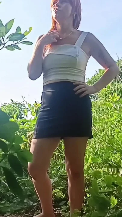 Naughty Redhead Caught Having Sex on Guarujá Beach