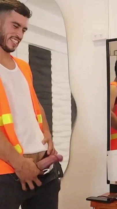EMMA HAS A WATER LEAK AND THE PLUMBER PLUGS IT WITH HIS DICK Clip 2