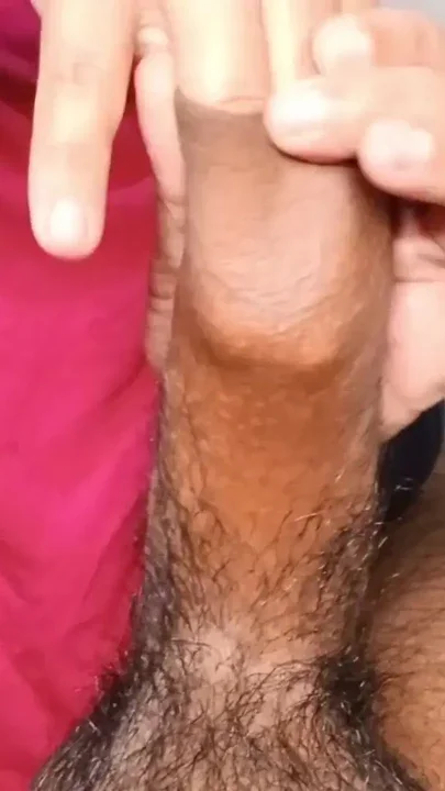My stepsister wearing her hijab plays with my foreskin with her tongue and