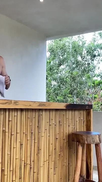 Hot Tourist Gets Fucked Hard by Bartender