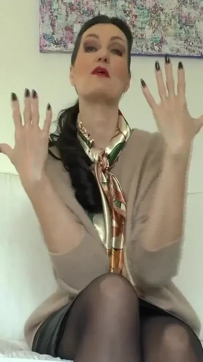 Dark Mysterious Fingernails Part 2 Lady Victoria Valente
