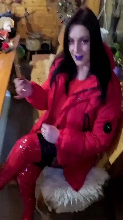 Cigar Blowjob & Ripped Pantyhose - Pussy Massage & Cum on My Downjacket