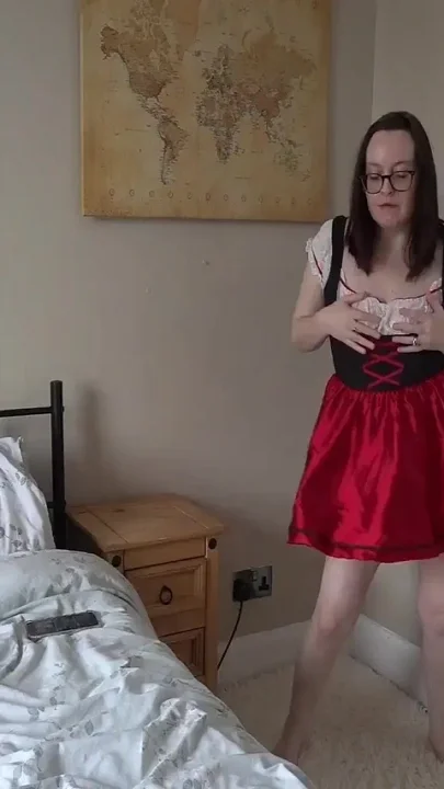 Naughty Red Wench Striptease