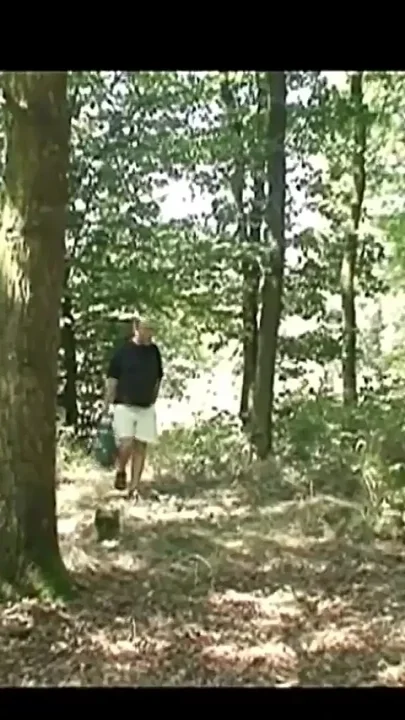 Old Man Finds a Sexy Teen in the Woods and He Bangs Her Pussy