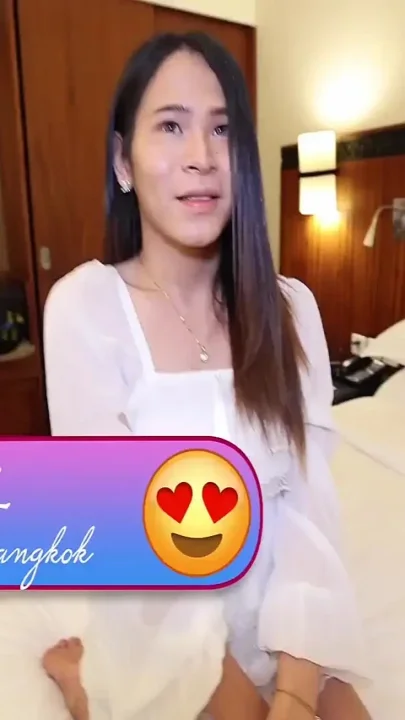 Helloladyboy Big Dick Ladyboy Cums Hard with Lucky Guy