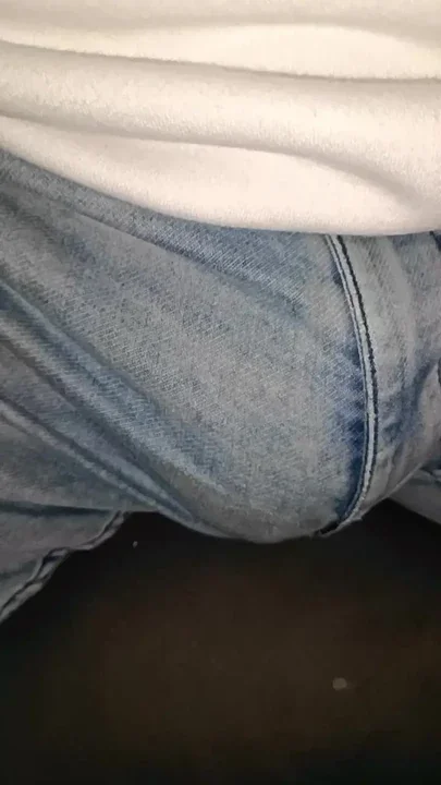 Daddy's bump in slow motion - deep moaning