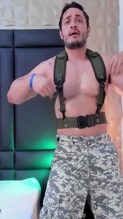 Soldier with Big Thirsty Ass