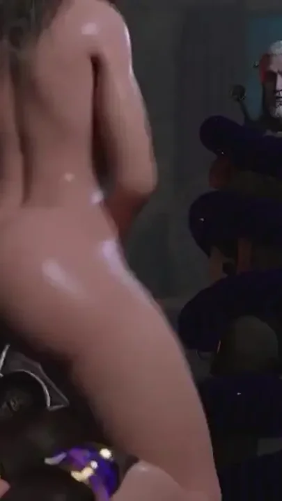 Yennefer Blacked in Front of Cuckold Geralt the Witcher