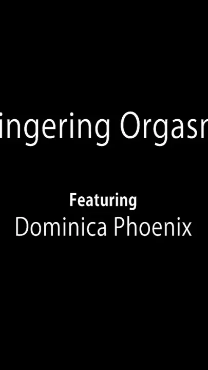 Fingering Orgasm