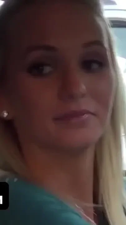 Cute blonde babe lets me hump her hard