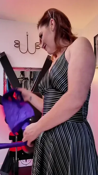 Sensual Scarf Bondage and JOI