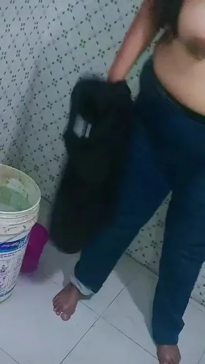 Shower in Public Toilet Look How Big Is My Tits Ass & Pussy