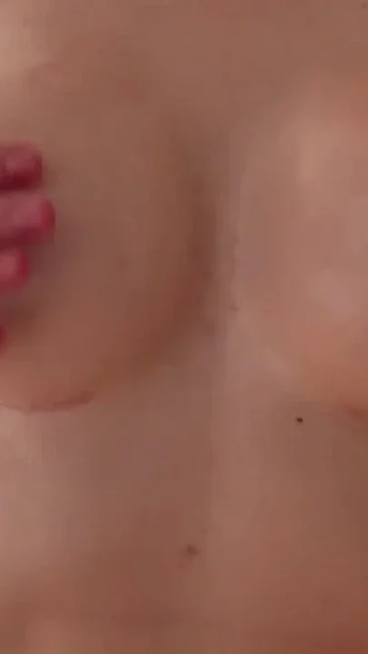 Hot Mom Plays With Her Perfect Tits Big Nipple Massage Clip 1