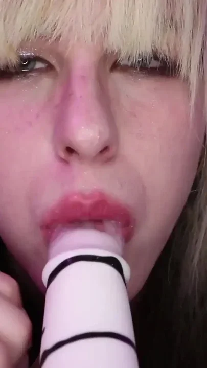 VanessaVVX POV Deep Throat Blowjob - Sloppy TS Suck Till You Cum in Her Mouth Clip 1