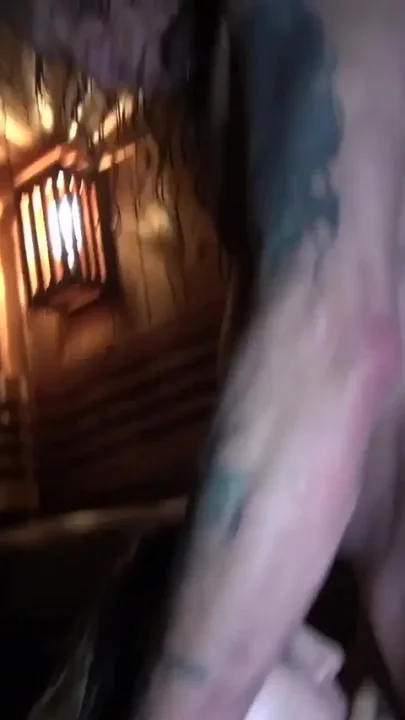 Javier get a blowjob in the sauna