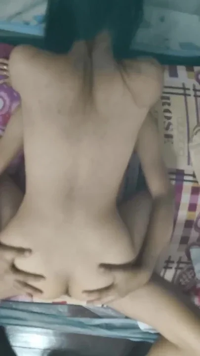 Natural girl riding on cock at my bed Clip 2