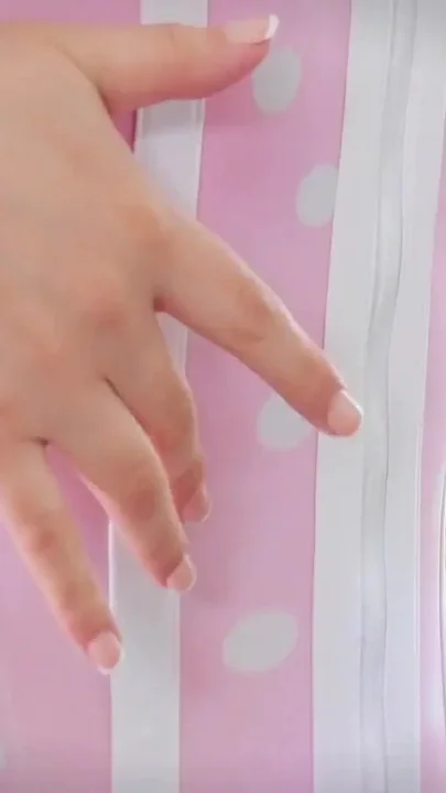 Masturbating with Stockings on and a Pink Dildo