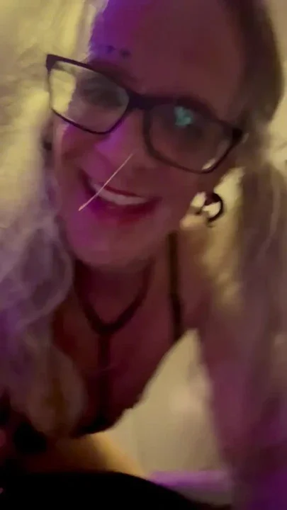Kitty pushing cum out of his hole 3