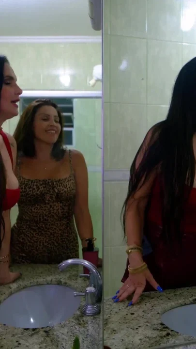 After the Party MILF Luiza Ambiel Fucks Hard with a Friend While Her Partner