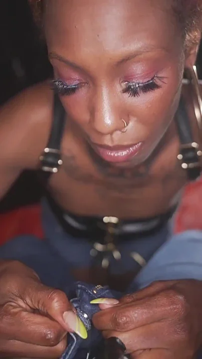 Semaj Media Slim Ebony Barbie Charlie Loved Sneaking in an Office Blowjob and