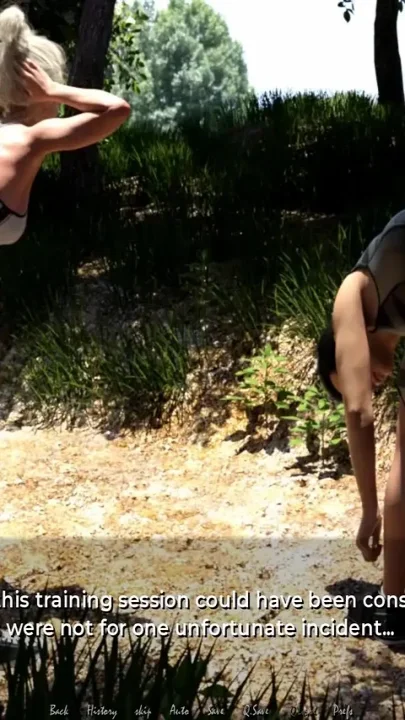 Moving Down the dominant girl from the park ep38
