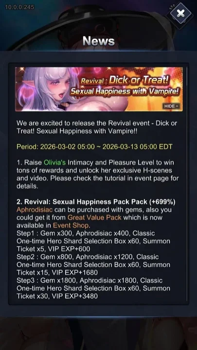 Ep4 Dick or Treat Sexual Happiness with Vampire Fourth Video Unlocked - Olivias