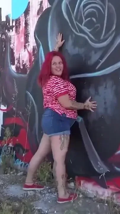 From a photoshoot to a hot sex session with a follower This chubby redhead is