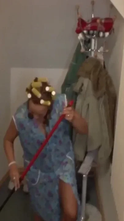 German Housewife Fucks Better Than She Cleans the House