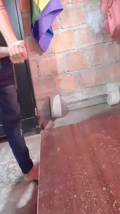 Horny Student Masturbates